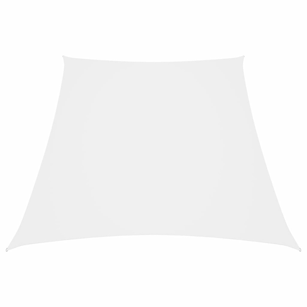Voile de parasol tissu oxford trapèze 2/4x3 m blanc