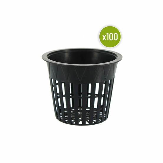 Lot de 100 pots paniers rigides ronds ø5.5cm – hauteur 7cm