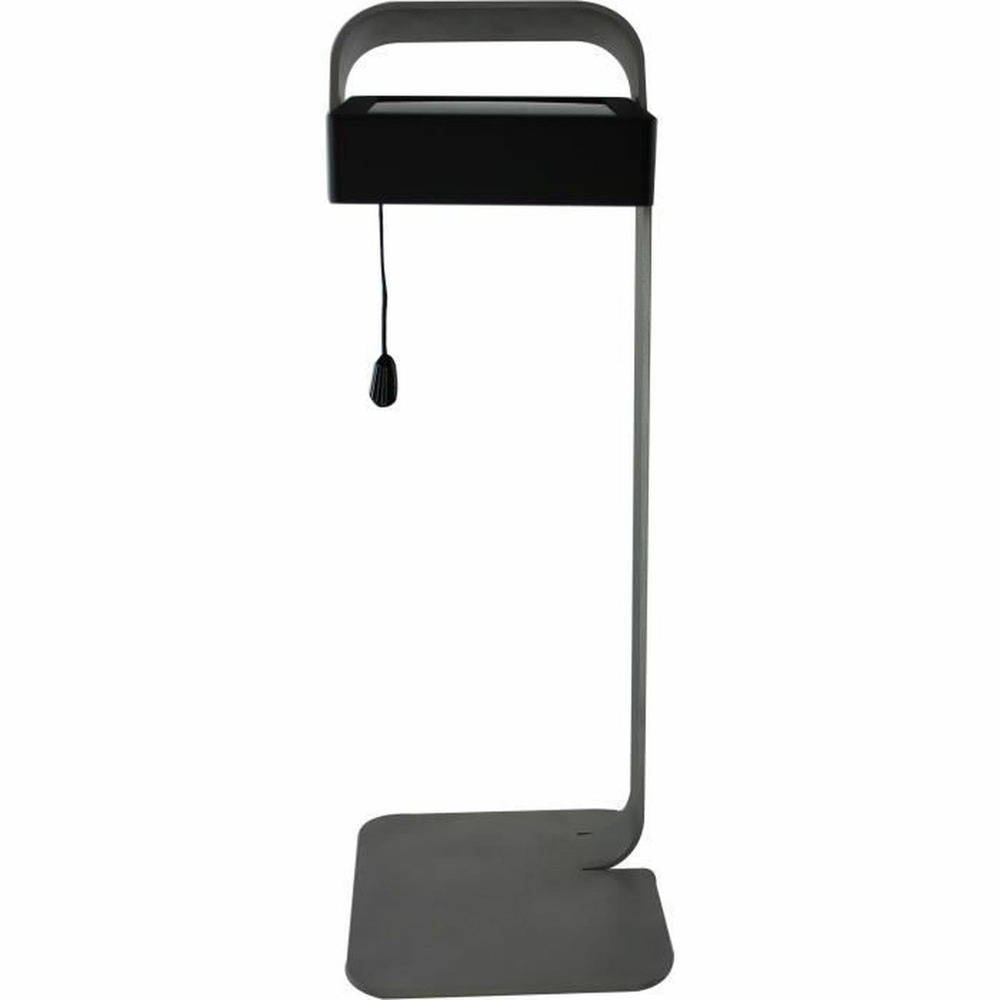 Lampe de table solaire easy - gris - aluminium - led 30 lm