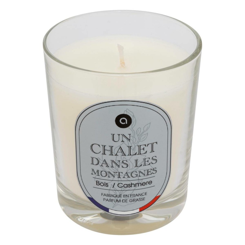 Bougie parfumée nibi bois et cachemire 180g