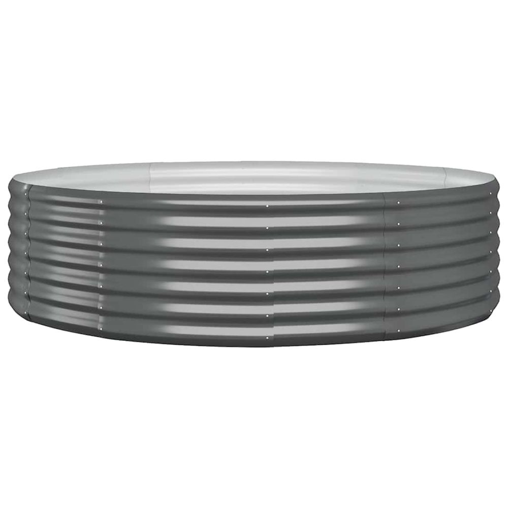 Lit surélevé de jardin acier galvanisé anthracite