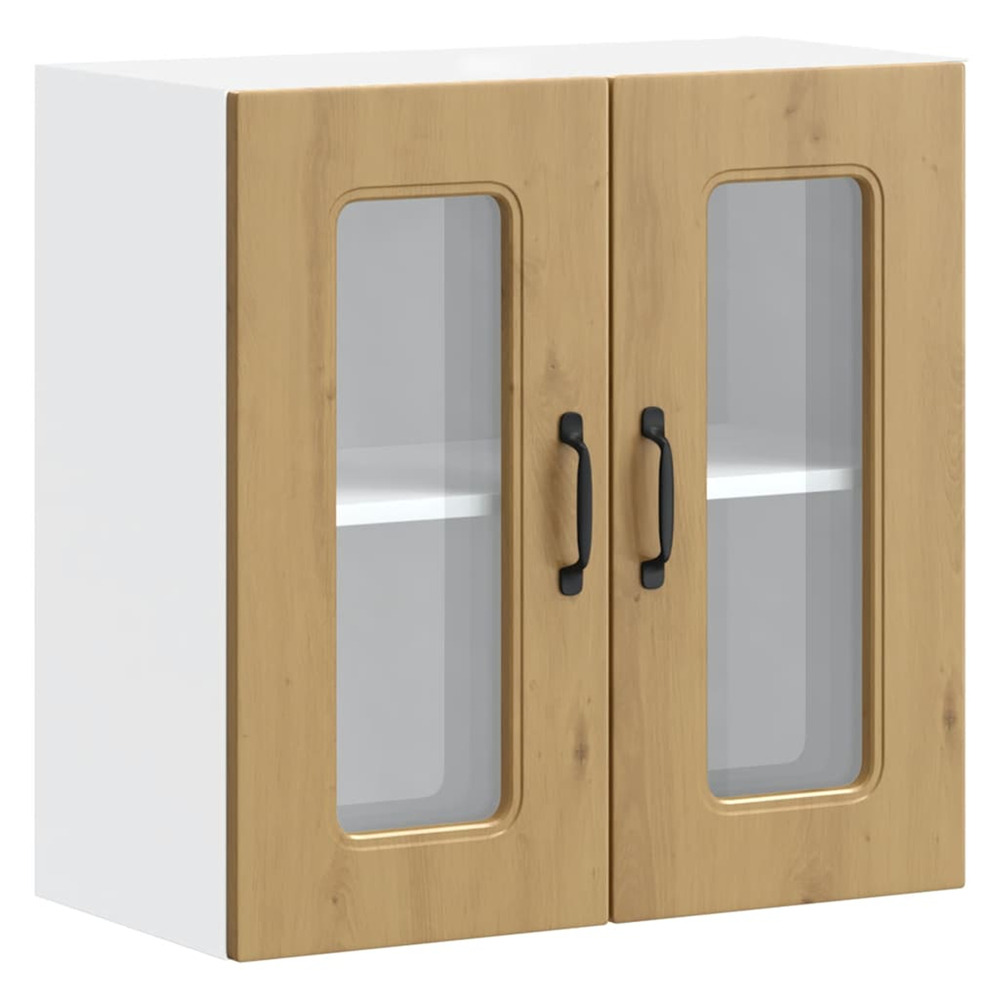 Armoire murale de cuisine avec porte vitrée 