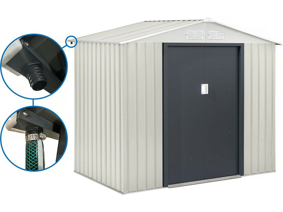 Abri de jardin métal