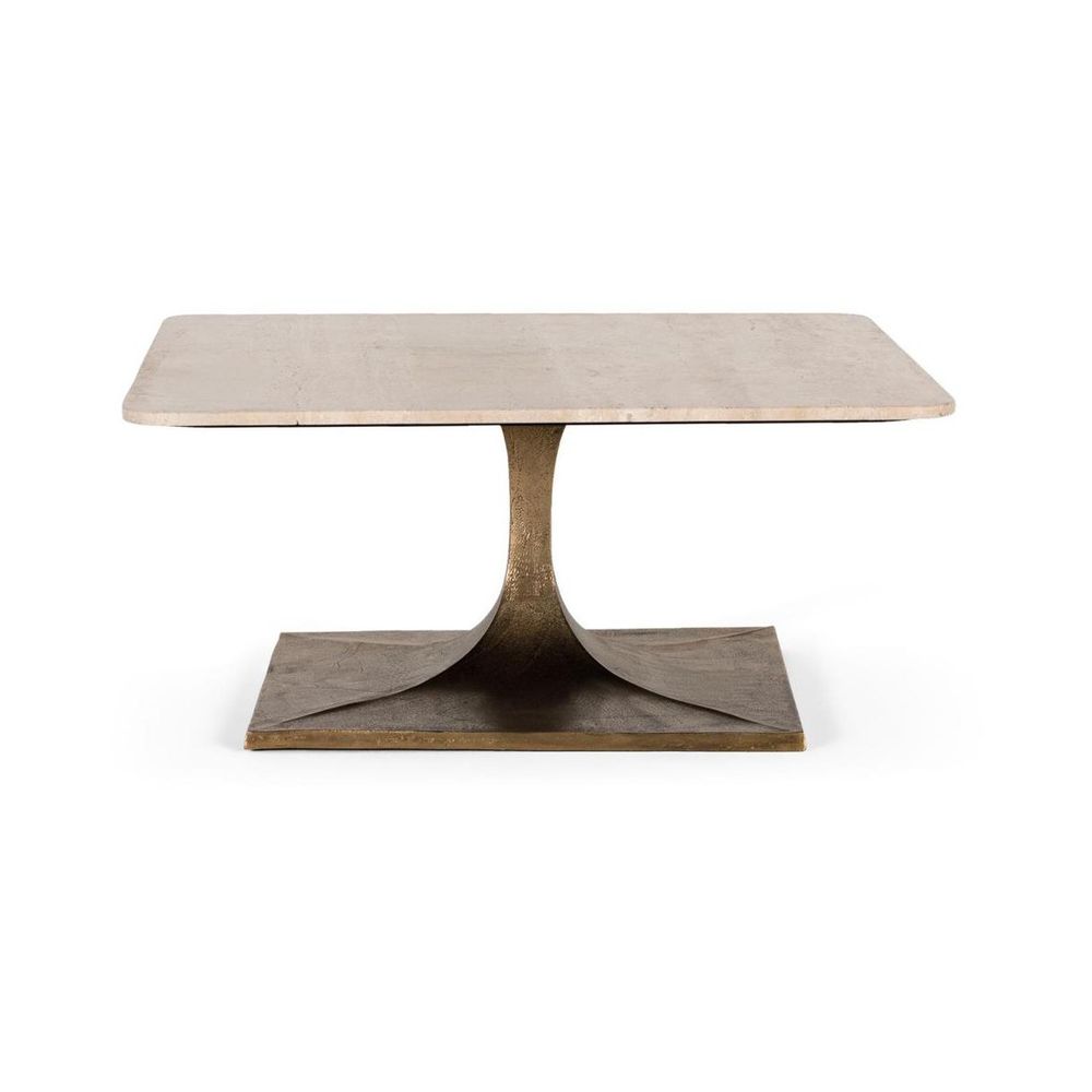 Table basse marbre naturel - eléa décoration d'autrefois