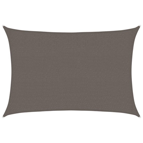 Voile d'ombrage 160 g/m² anthracite 2,5x4 m pehd