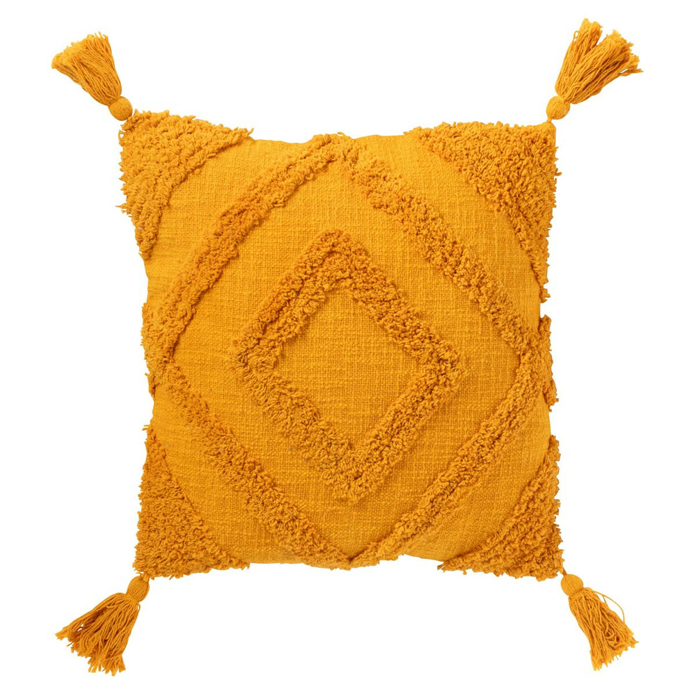 Coussin déco tufté 