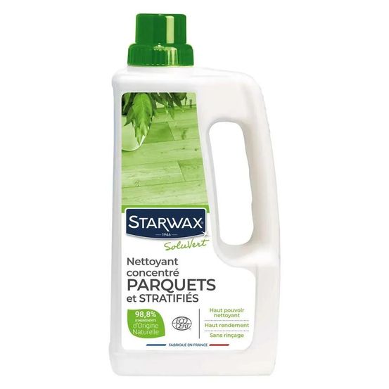 Nettoyant concentré parquets stratifiés 98,8% naturel 500ml