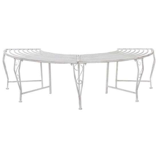 Banc d'arbre 4-nombre de places 160 x 80 x 44 cm acier