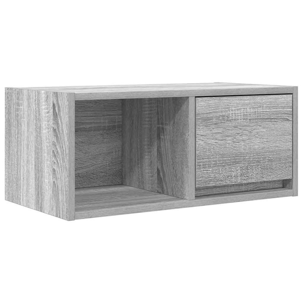 Meuble tv sonoma gris 60x31x25,5 cm bois d'ingénierie