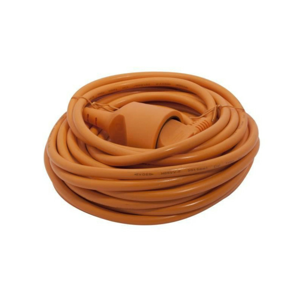 Chacon rallonge electrique 12 m ho5vvf 3x1,5 mm2 orange