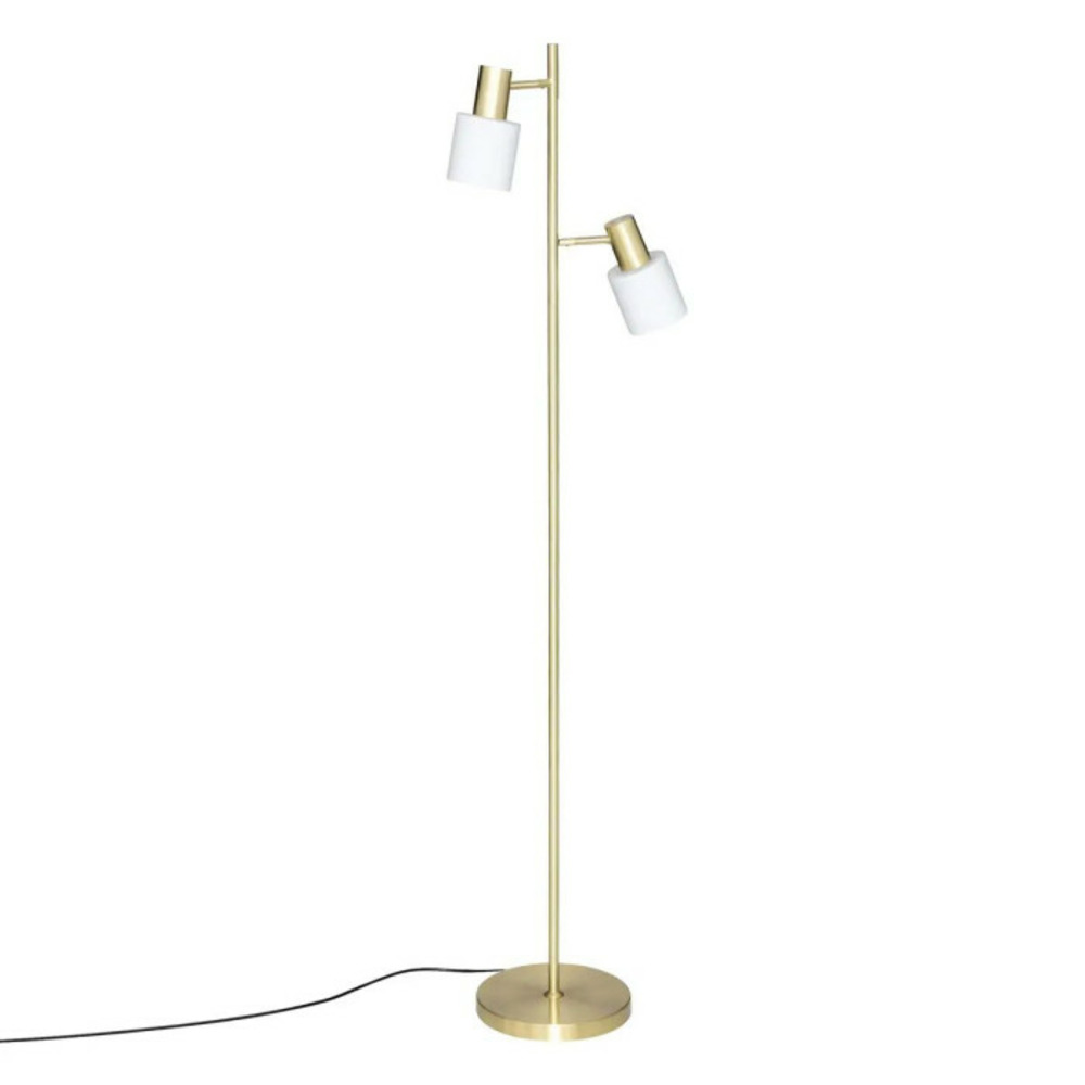 Lampadaire design en métal tais 143cm or