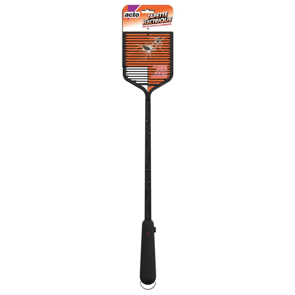 Tapette Électrique Anti-Mouches Basetech ESwatter - Grille Protection 460x180x32mm