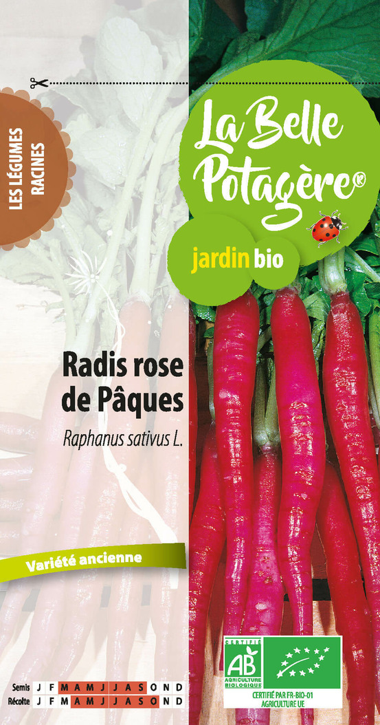 Radis rose de pâques 3 g