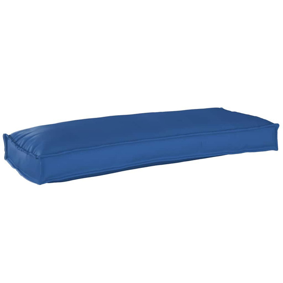 Coussin bleu royal 100 x 40 x 8 cm tissu oxford