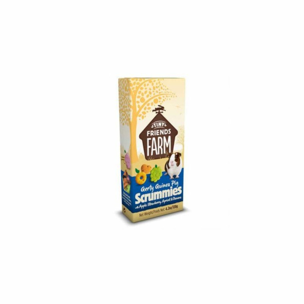 Friandises pour cochon d'inde guinea pig scrummies - tiny friends farm supreme 120g