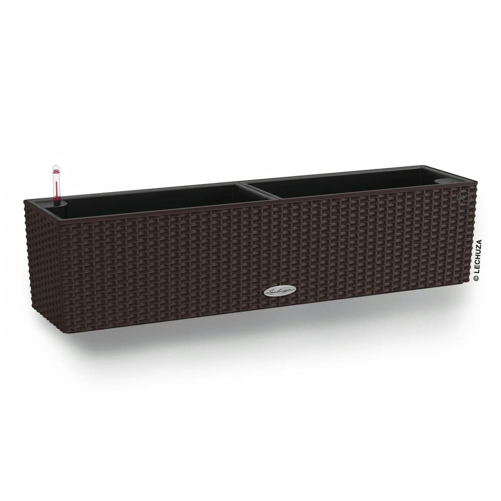 Jardinière balconera cottage 80 all-in-one moka