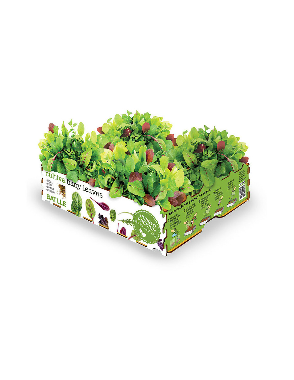 Bébé feuilles battle box.