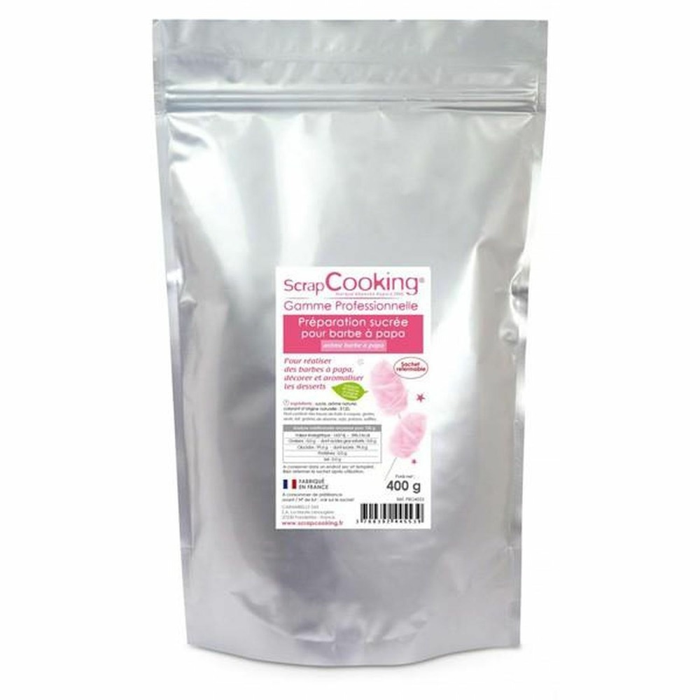 Préparation pour barbe à papa rose 800 g