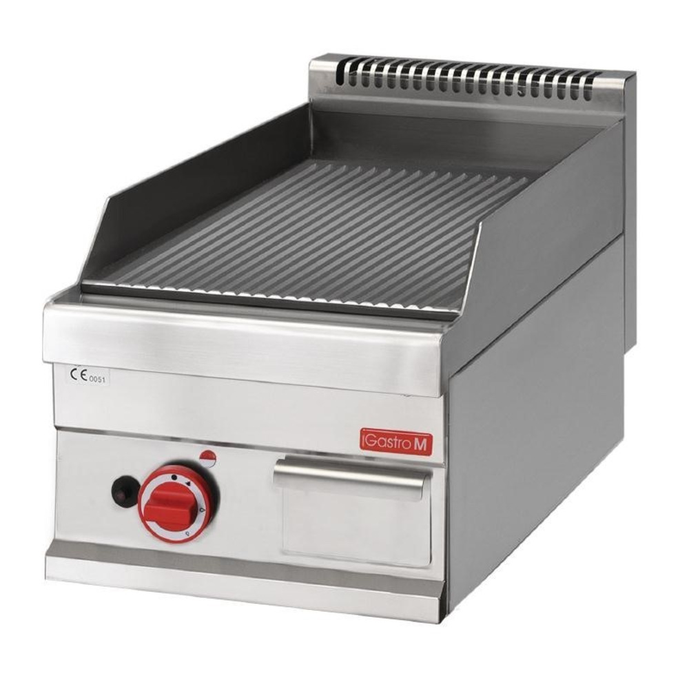 Plancha gaz grand modèle inox - gastro m