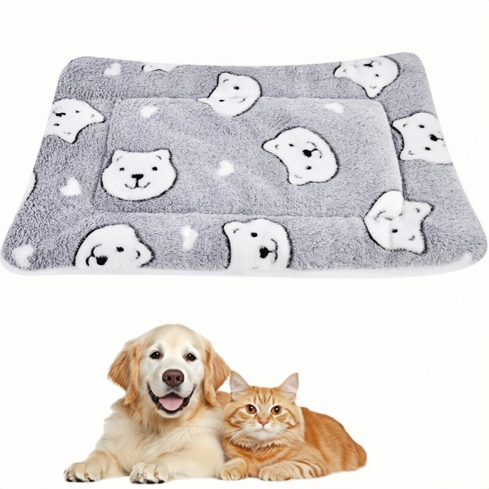 Couverture - flanelle, douce, chaude, épaisse, pour chien et chat