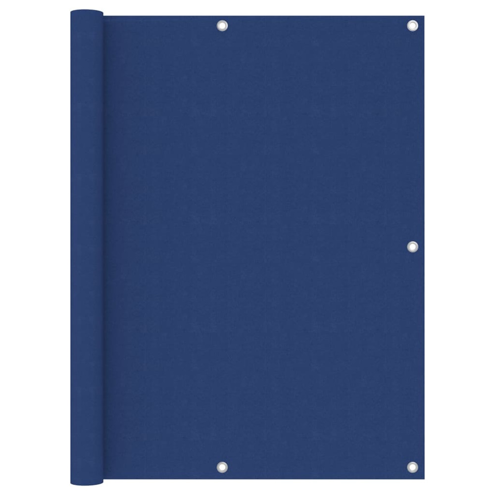 Écran de balcon bleu 120x600 cm tissu oxford