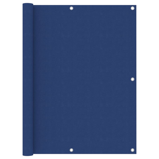 Écran de balcon bleu 120x600 cm tissu oxford