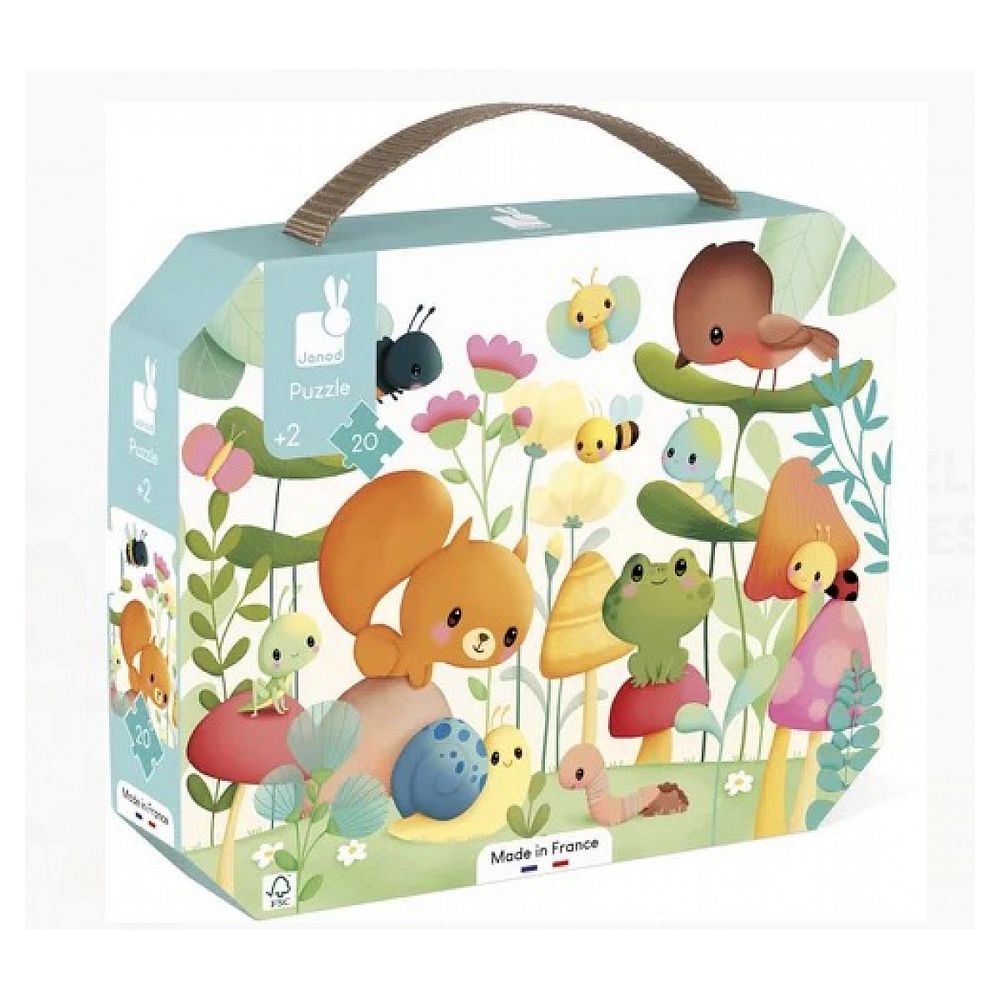 Puzzle les compagnons du jardin - 20 pcs