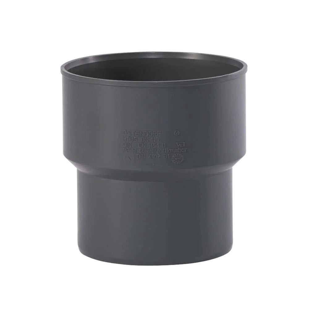 Raccord tuyau fonte pvc dn/od 110 htsafeug - évacuation sûre