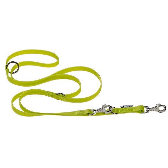 Laisse de dressage pour chiens evolution ga16/200 hypoallergénique, lavable, poignée rembourrée, vert