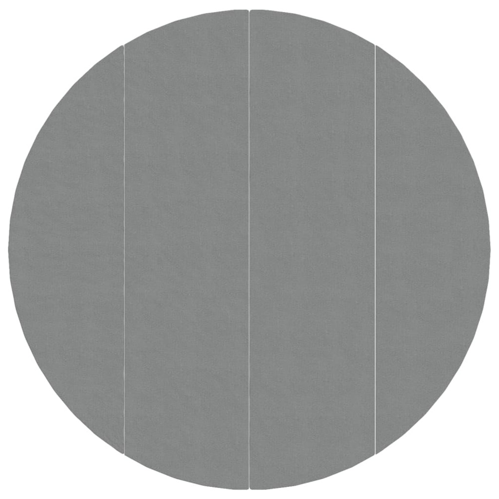 Bâche de piscine gris clair ø500 cm géotextile polyester
