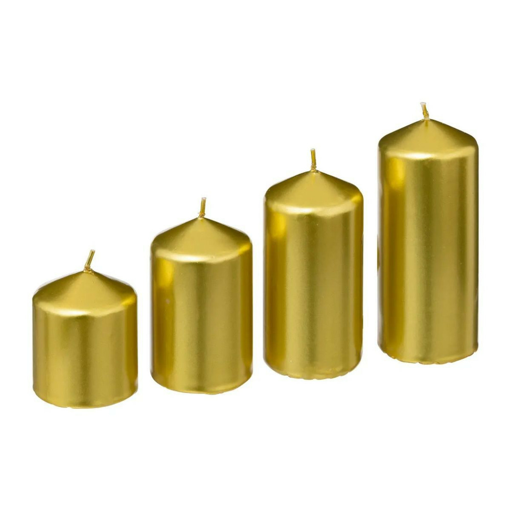 Lot de 4 bougies 
