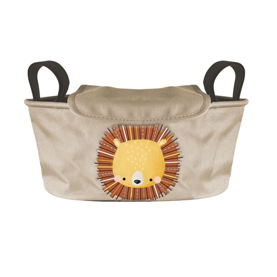 Sac organiseur de poussette chompy le lion