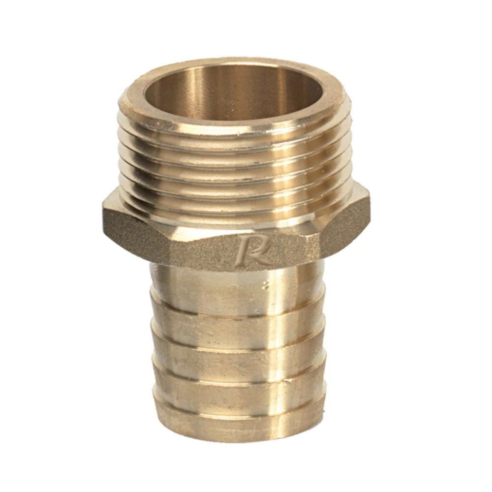 Raccord cannelé mâle en laiton 1