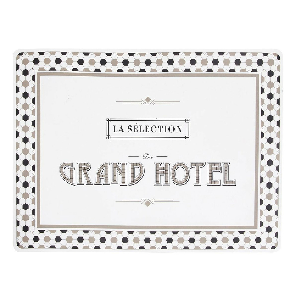 Set de table imprimé 