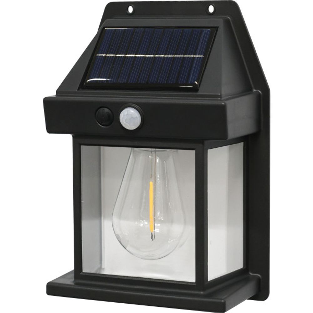 Applique murale solaire - - g2601 - détecteur de présence - 36 lumens