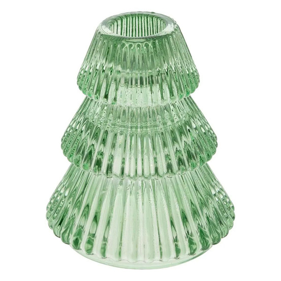 Photophore de noël en verre