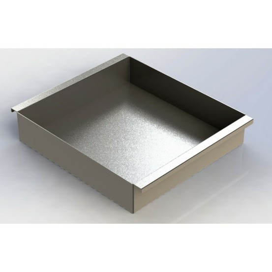 Plat inox recueil jus pour Barbecue SAVY 400