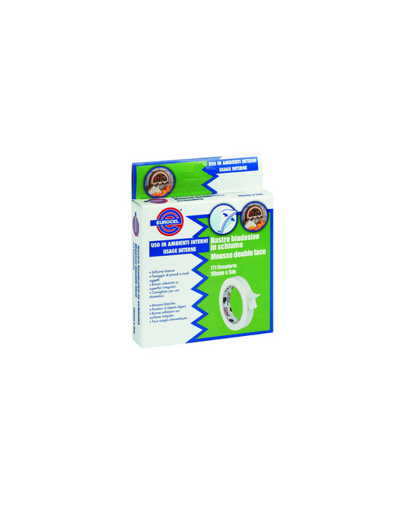Adhesif double face mirroir 19x5ml - eurocel