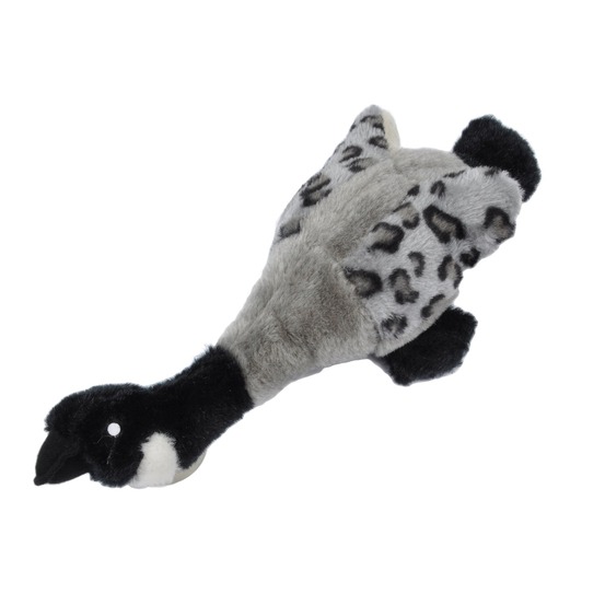 Jouet en peluche canard noir pour chien