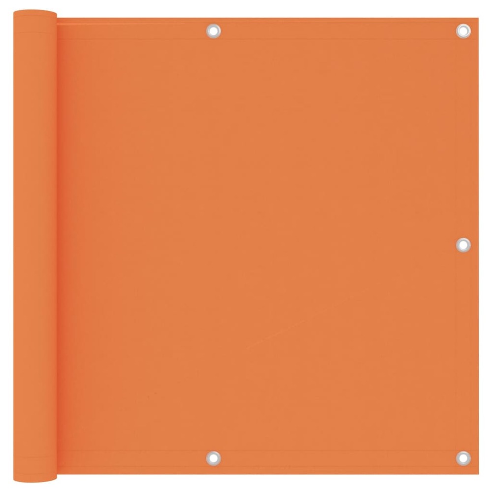 Écran de balcon brise pare vue protection confidentialité 90 x 300 cm tissu oxford orange