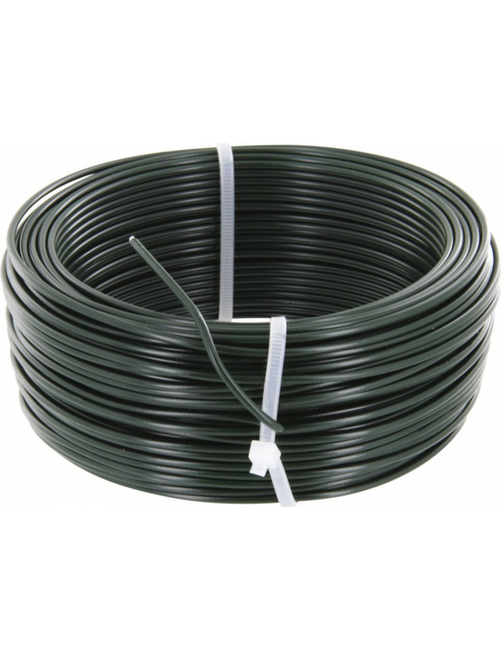 Fil de tension galvanisé plastifie vert 2mm 25m