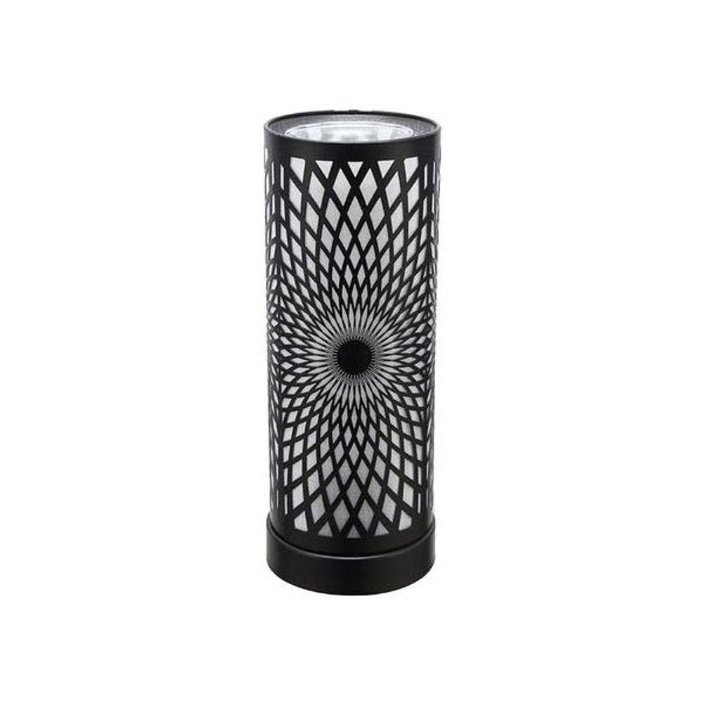 Lanterne lumineuse avec led kaleidoscope noir