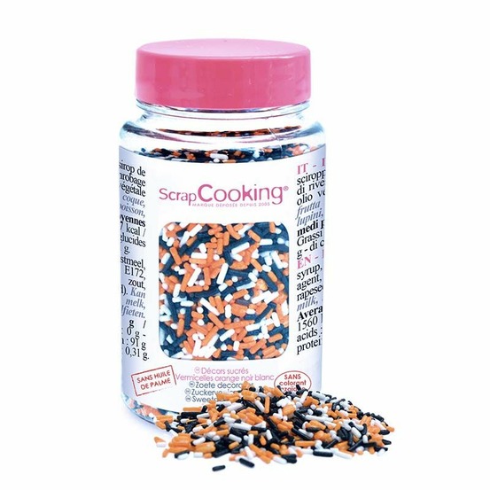 Vermicelles sucrés halloween