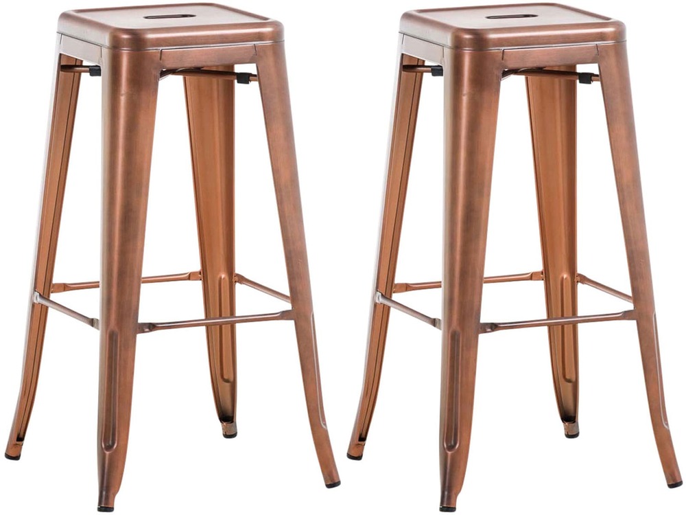 Lot de 2 tabourets de bar joshua v2