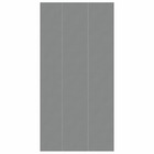 Bâche de piscine gris clair 750x370 cm géotextile polyester