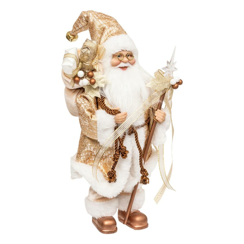 Pere noel dore 30cm
