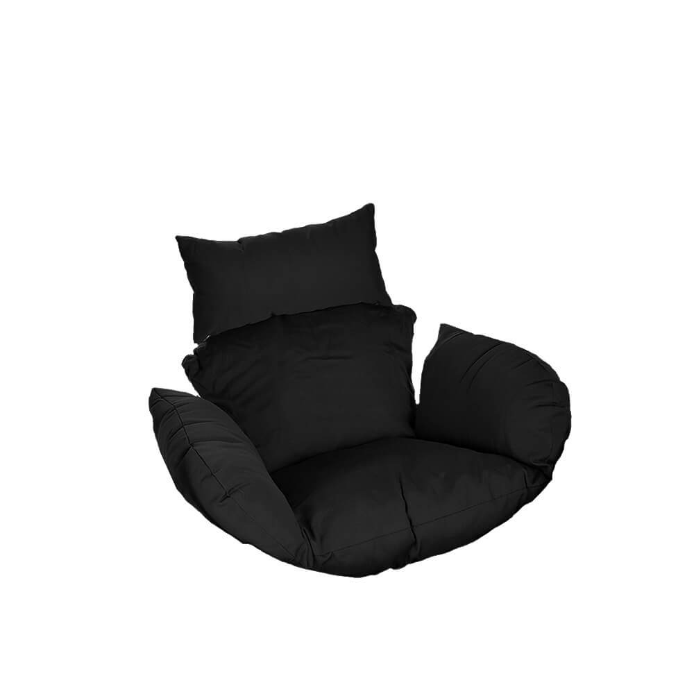Home deluxe - fauteuil suspendu en poly rotin cielo - seulement coussin
