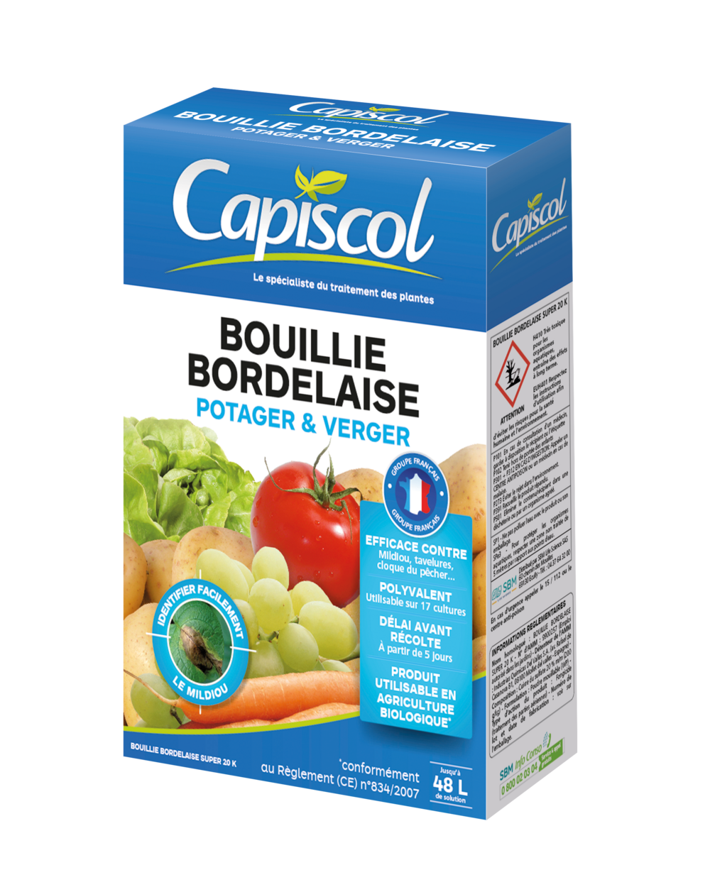 Bouillie bordelaise potager et verger - 300g de poudre - utilisable en agriculture biologique