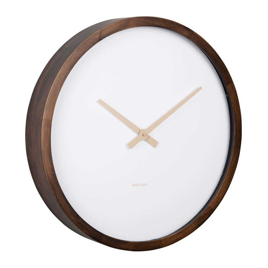 Horloge murale en bois ancho 50 cm