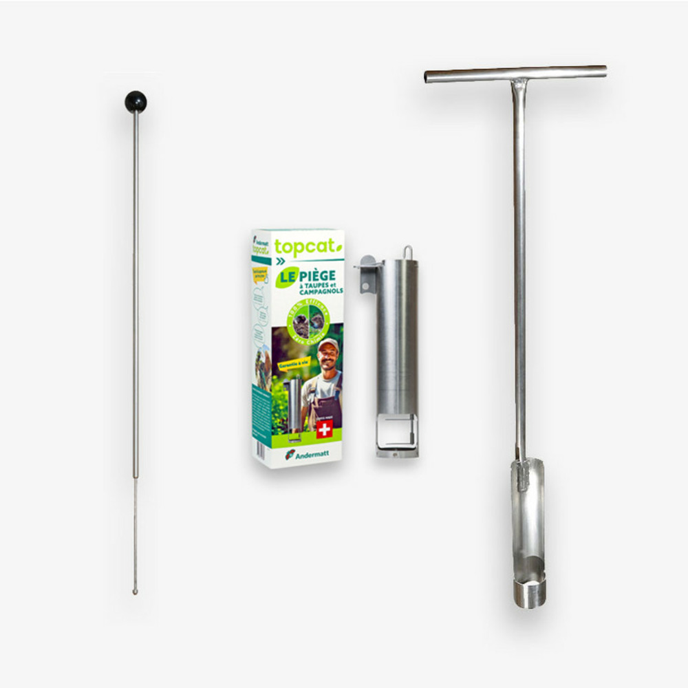 Kit topcat contre taupes et campagnols